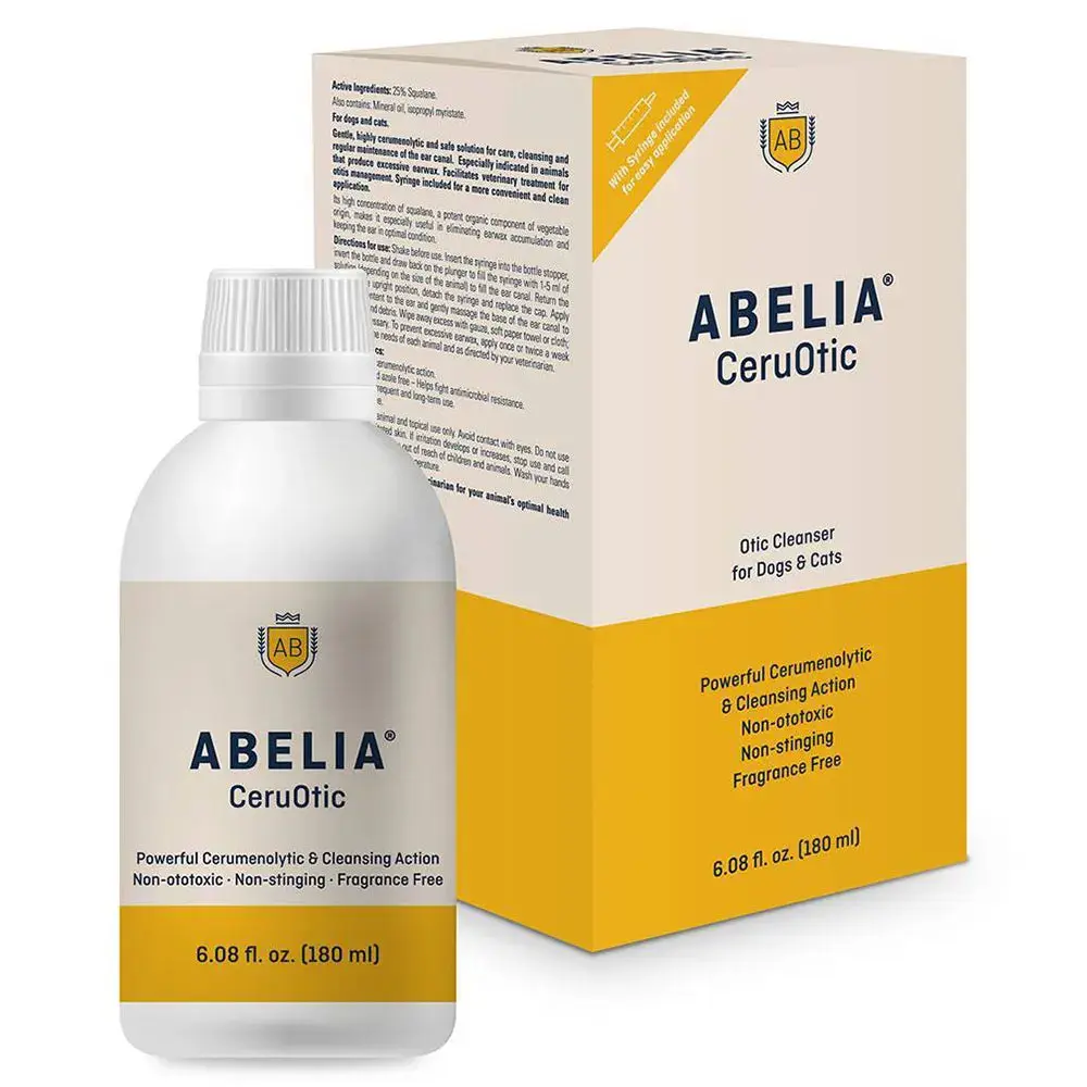 Abelia CeruOtic Solución Ótica y Dermatológica para Perros y Gatos