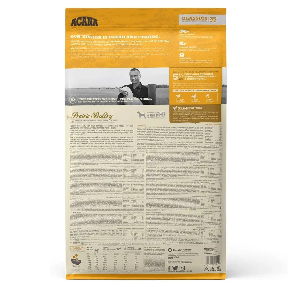 Acana Classics Prairie Poultry Pienso para Perros - Image 2