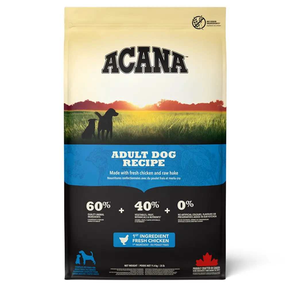 Acana Adult Dog Recipe Pienso con Pollo para Perros