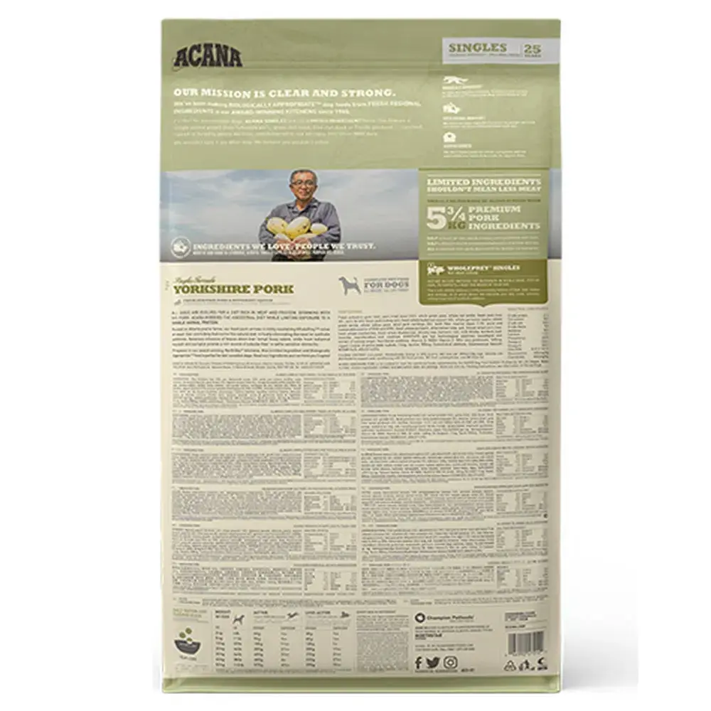 Acana Yorkshire Pork Recipe Pienso para Perros - Image 3