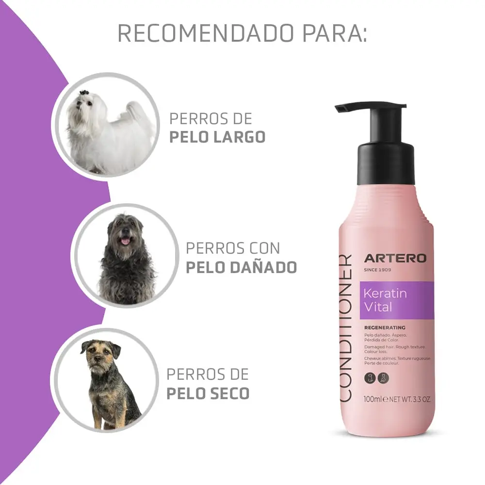 Acondicionador Keratin Vital 100 Ml Artero - Image 3