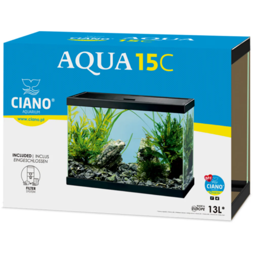 Acuario Aqua 15 Ciano 35X17,5X24,8 cm 13L. - Image 2
