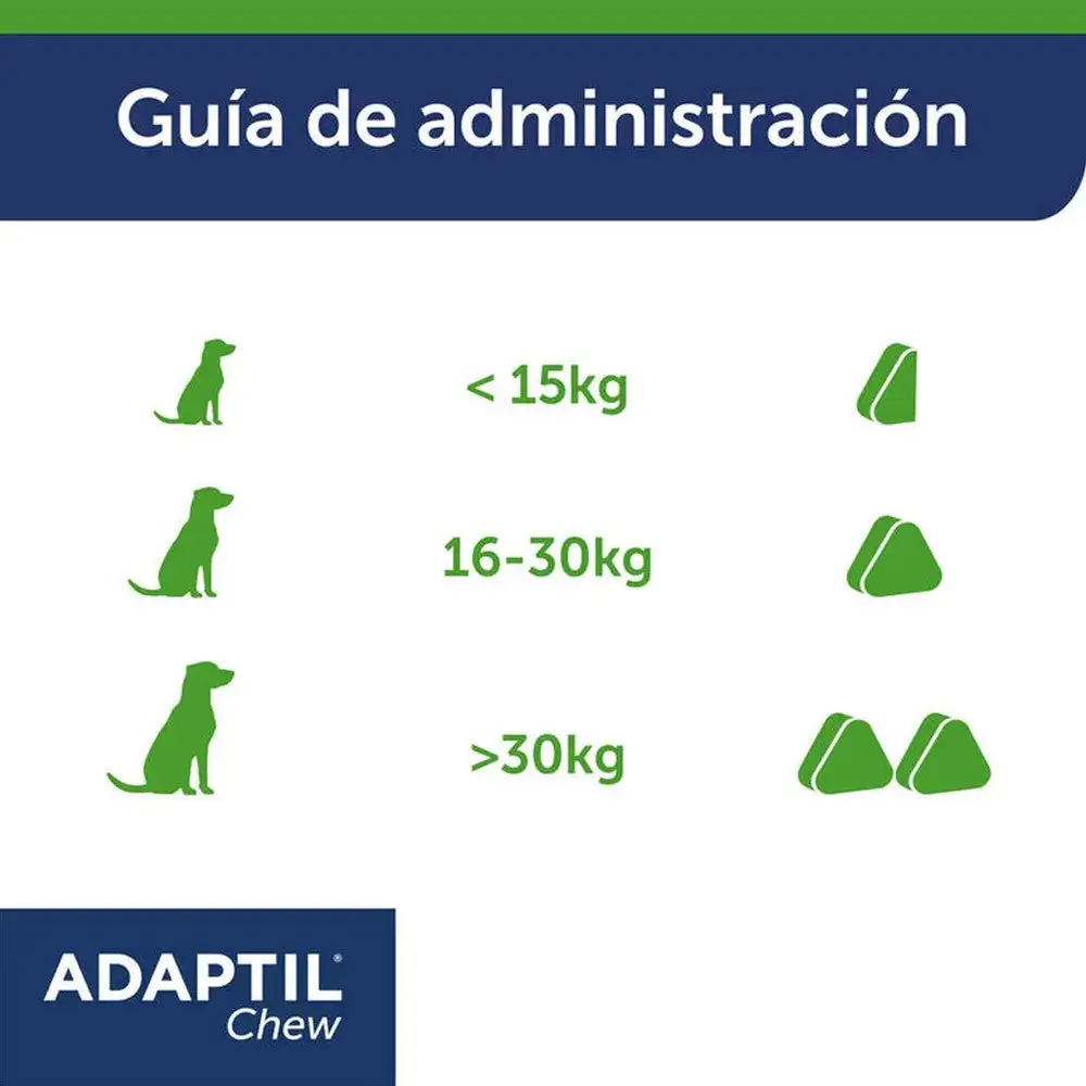 Adaptil Chews 30 Comprimidos Masticables Antiestrés y Relajante para Perros - Image 3