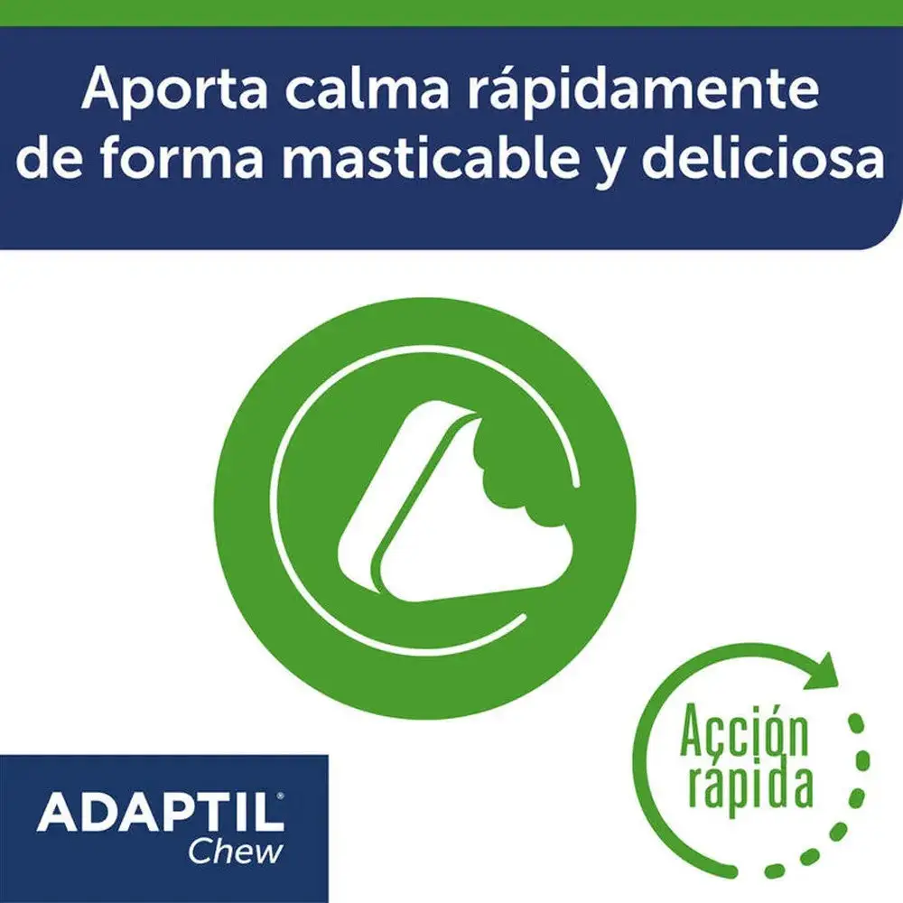 Adaptil Chews 30 Comprimidos Masticables Antiestrés y Relajante para Perros - Image 4