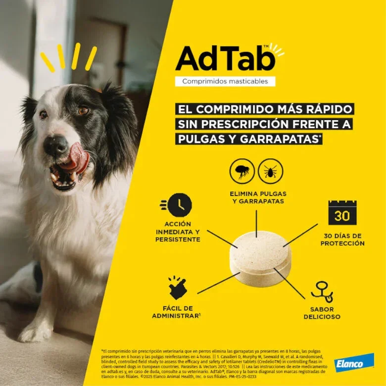 AdTab Comprimido Masticable Antiparasitario para Perros (1 ud) - Image 8