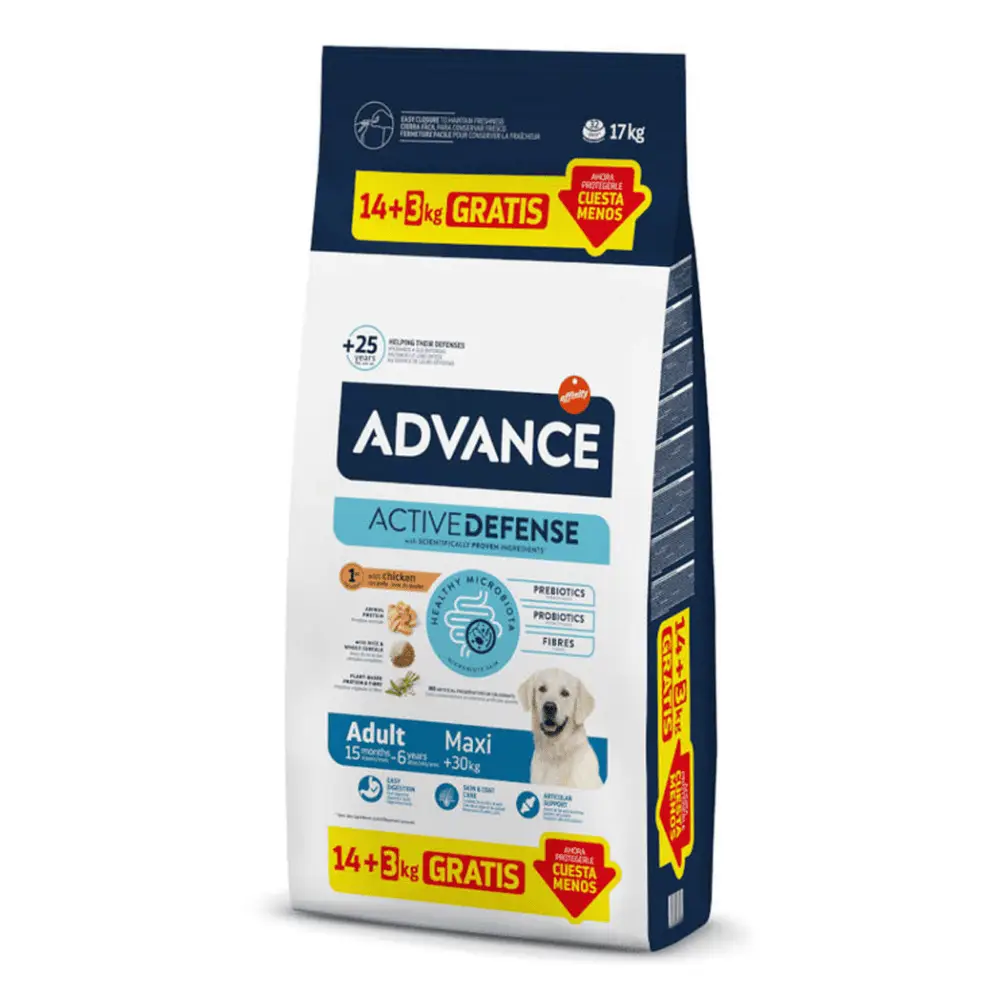 Advance Adult Maxi con Pollo y Arroz para Perros