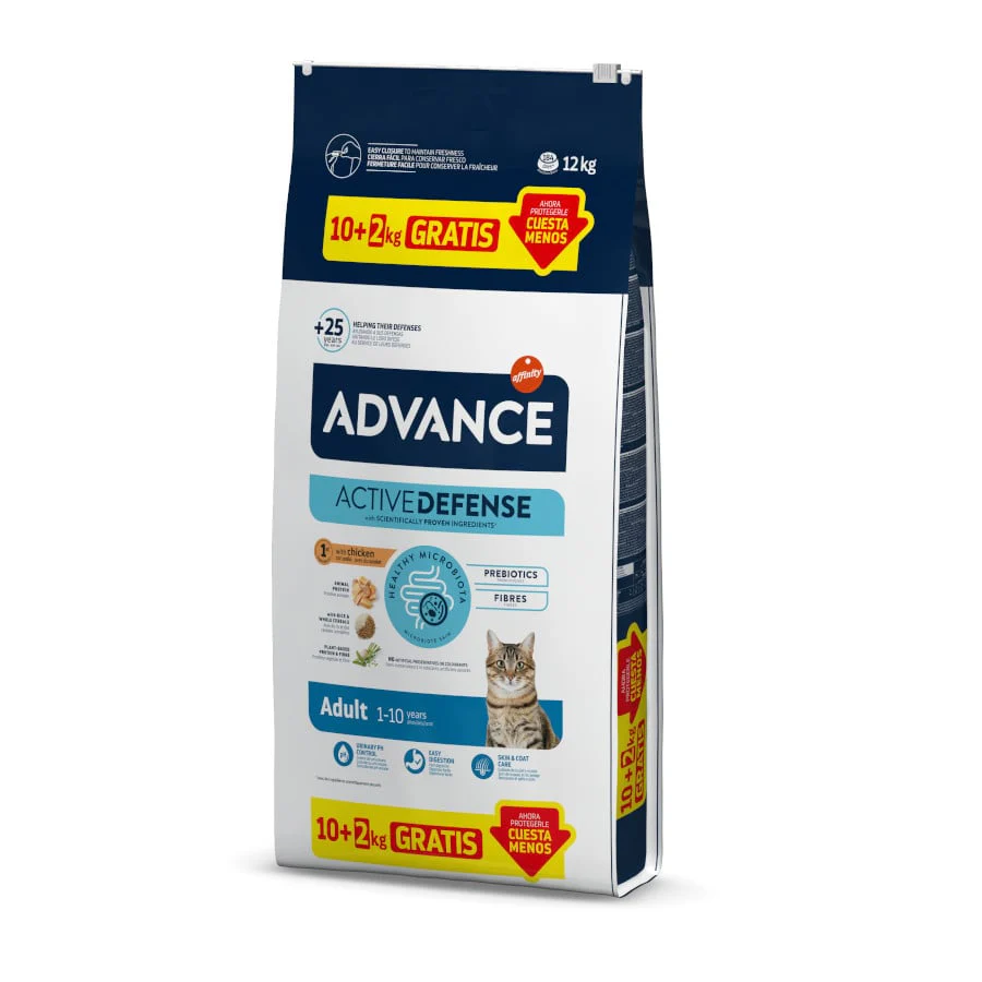 Advance Adult Chicken & Rice Pienso con Pollo y Arroz para Gatos Adultos