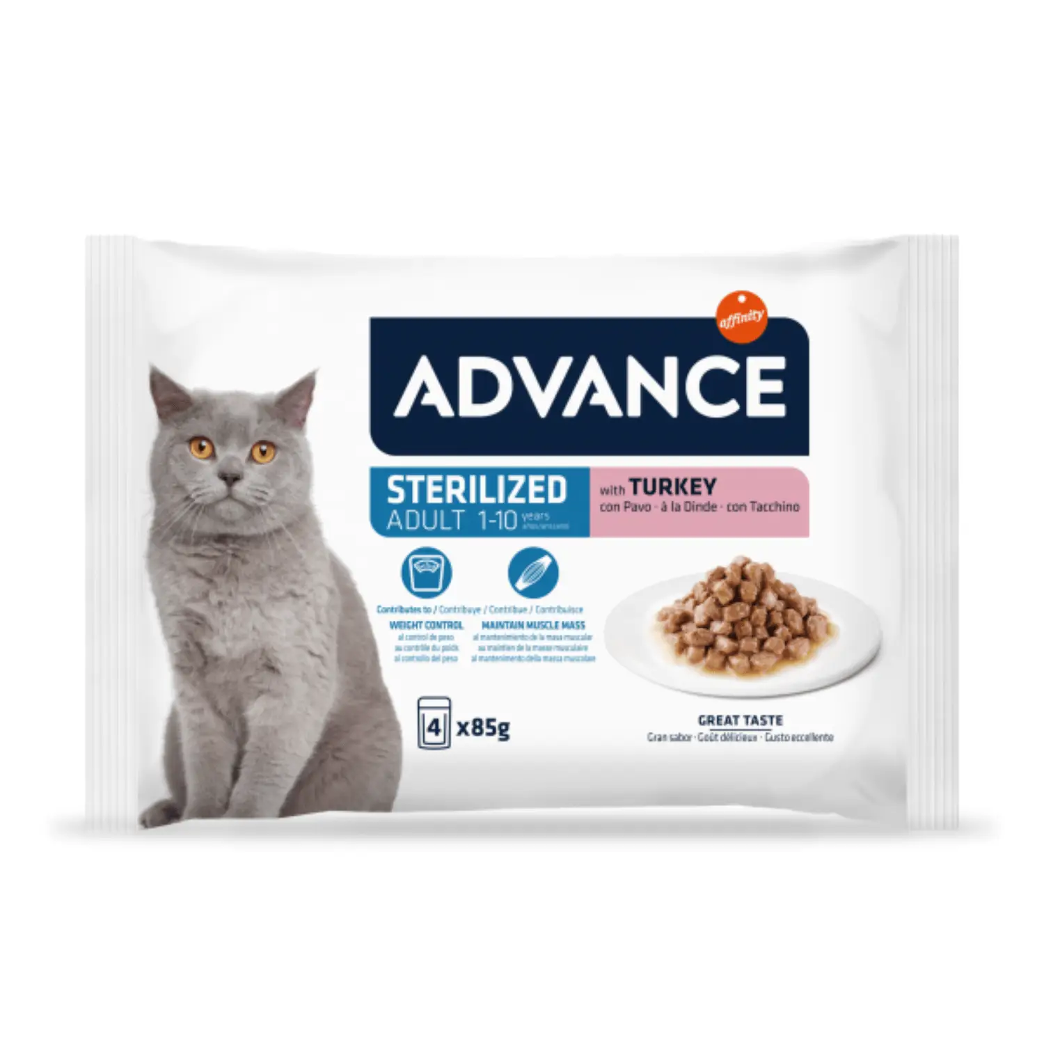 Advance Cat Bocaditos En Salsa 340 g - Image 2