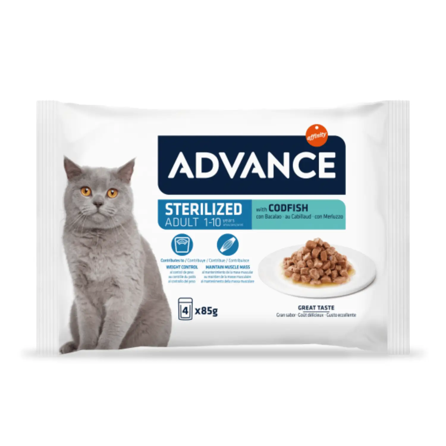 Advance Cat Bocaditos En Salsa 340 g - Image 3