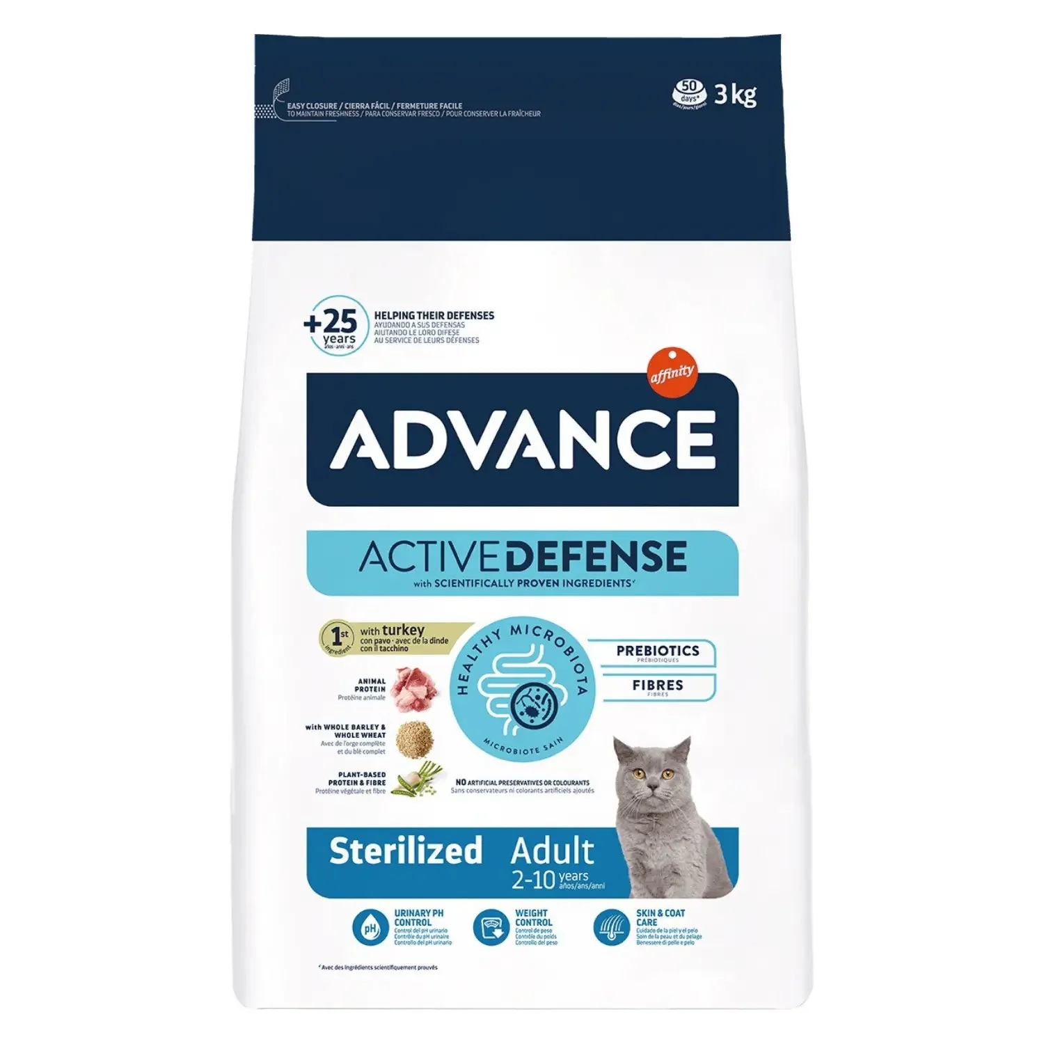 Advance Adult Sterilized Turkey Pienso de Pavo para Gatos - Image 3