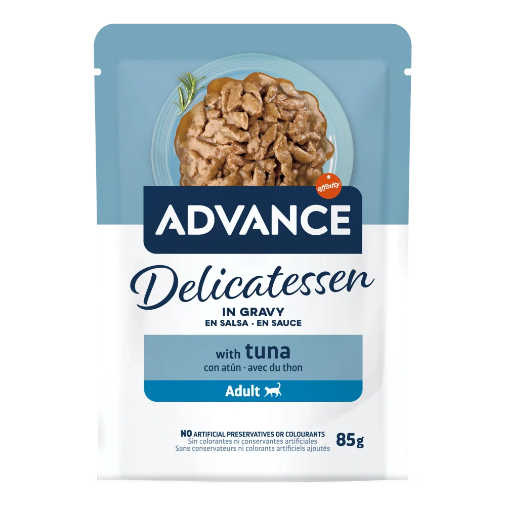 Advance Delicatessen en Salsa con Atún para Gatos