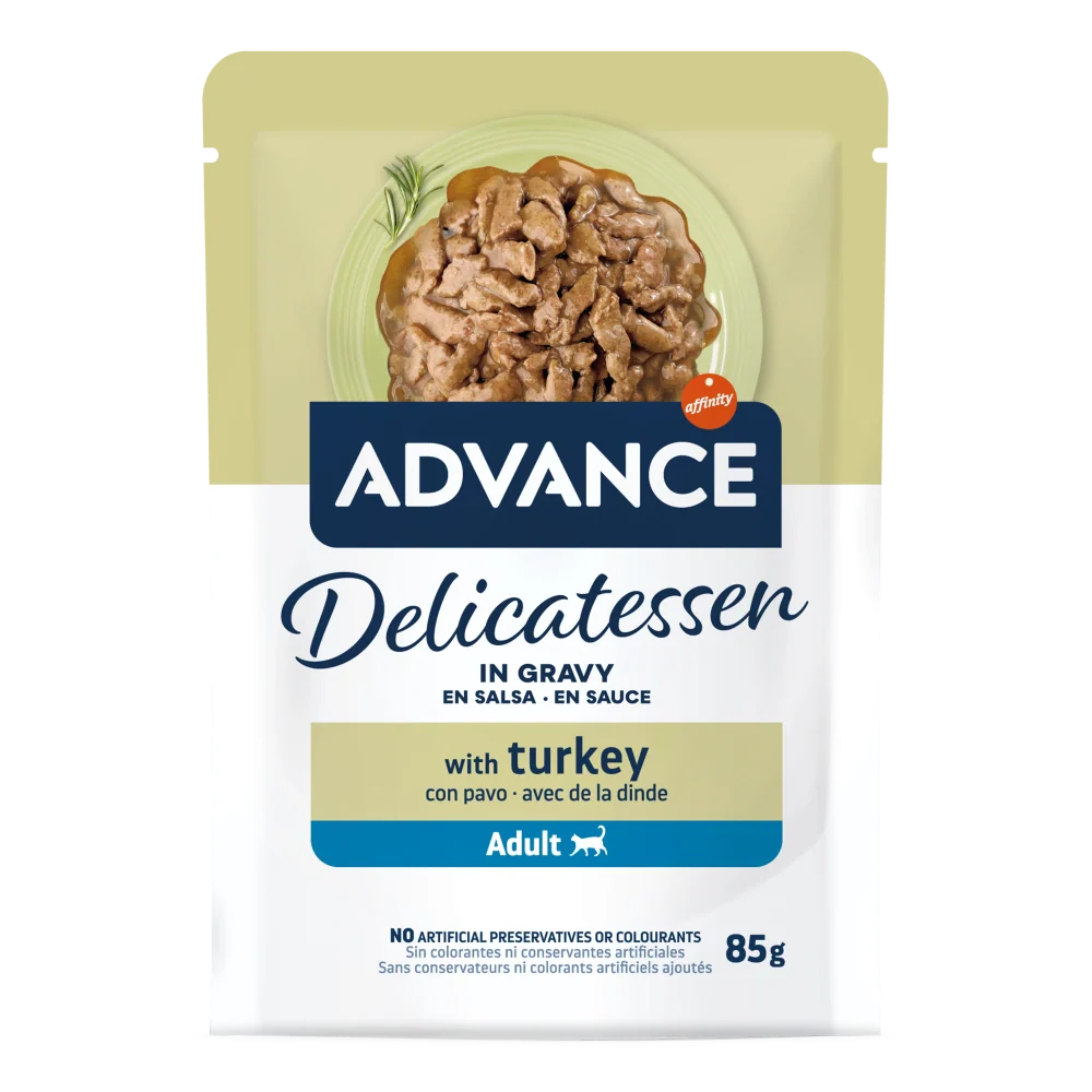 Advance Delicatessen en Salsa con Pavo para Gatos