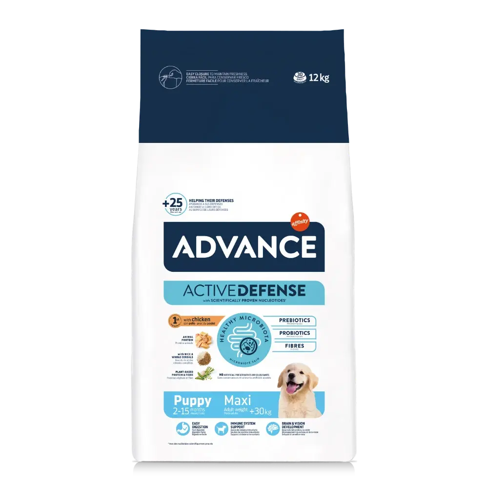 Advance Puppy Maxi Pienso para Cachorros de Raza Grande