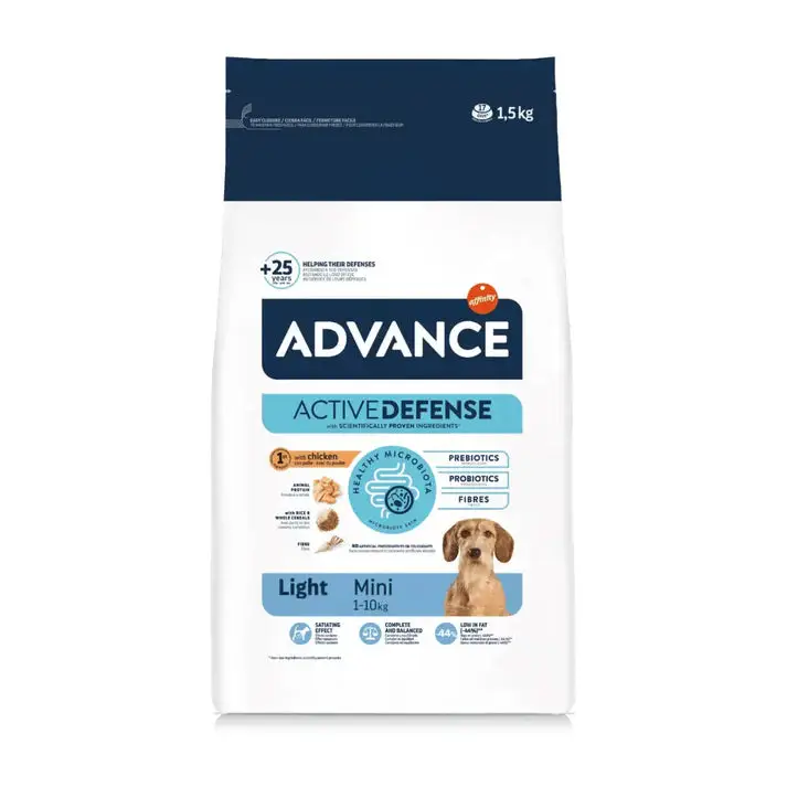 Advance Adult Mini Light Chicken & Rice Pienso de Pollo y Arroz para Perros