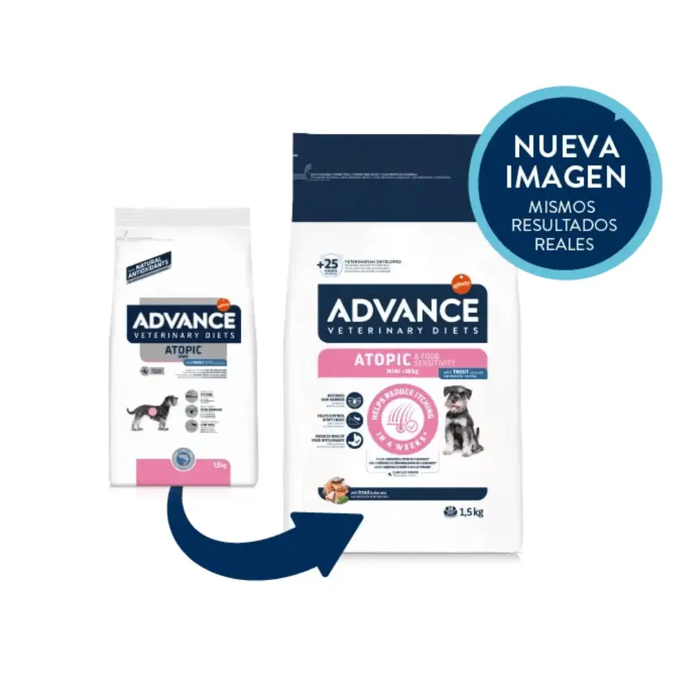 Advance Veterinary Diets Atopic Mini Trucha Pienso para Perros - Image 2