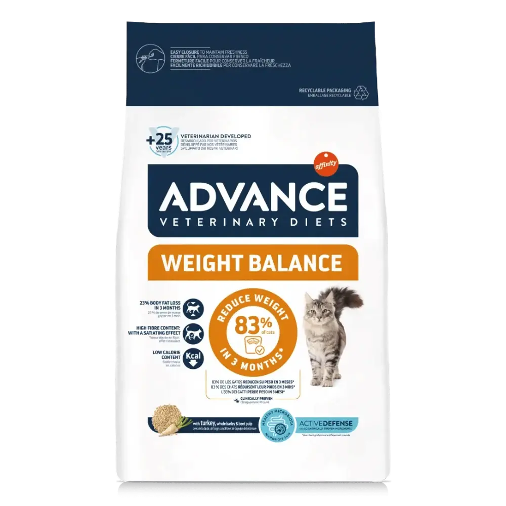Advance Veterinary Diets Weight Balance Pienso para Gatos