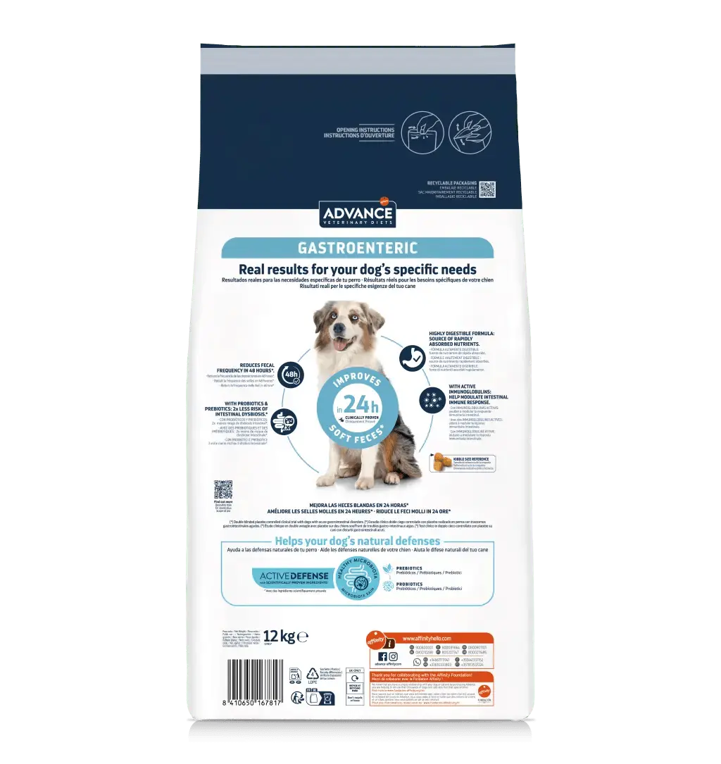 Advance Veterinary Diets Gastroenteric Pienso con Probióticos para Perros - Image 2