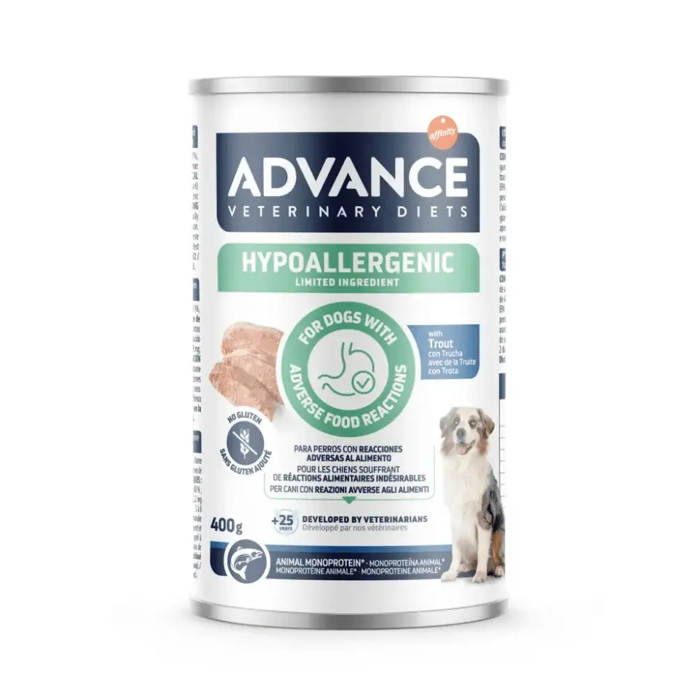 Advance Veterinary Diets Hypoallergenic Comida Húmeda para Perros Lata 400 g - Image 4