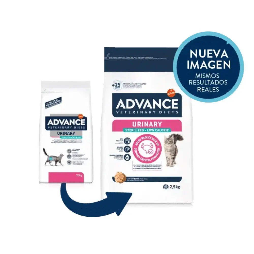 Advance Veterinary Diets Urinary Low Calorie Sterilized Pienso para Gatos - Image 2