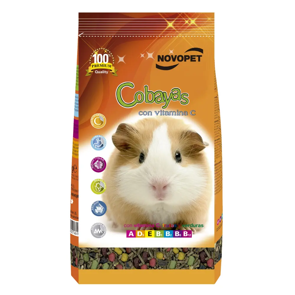 Alimento Cobaya 900 g Novopet