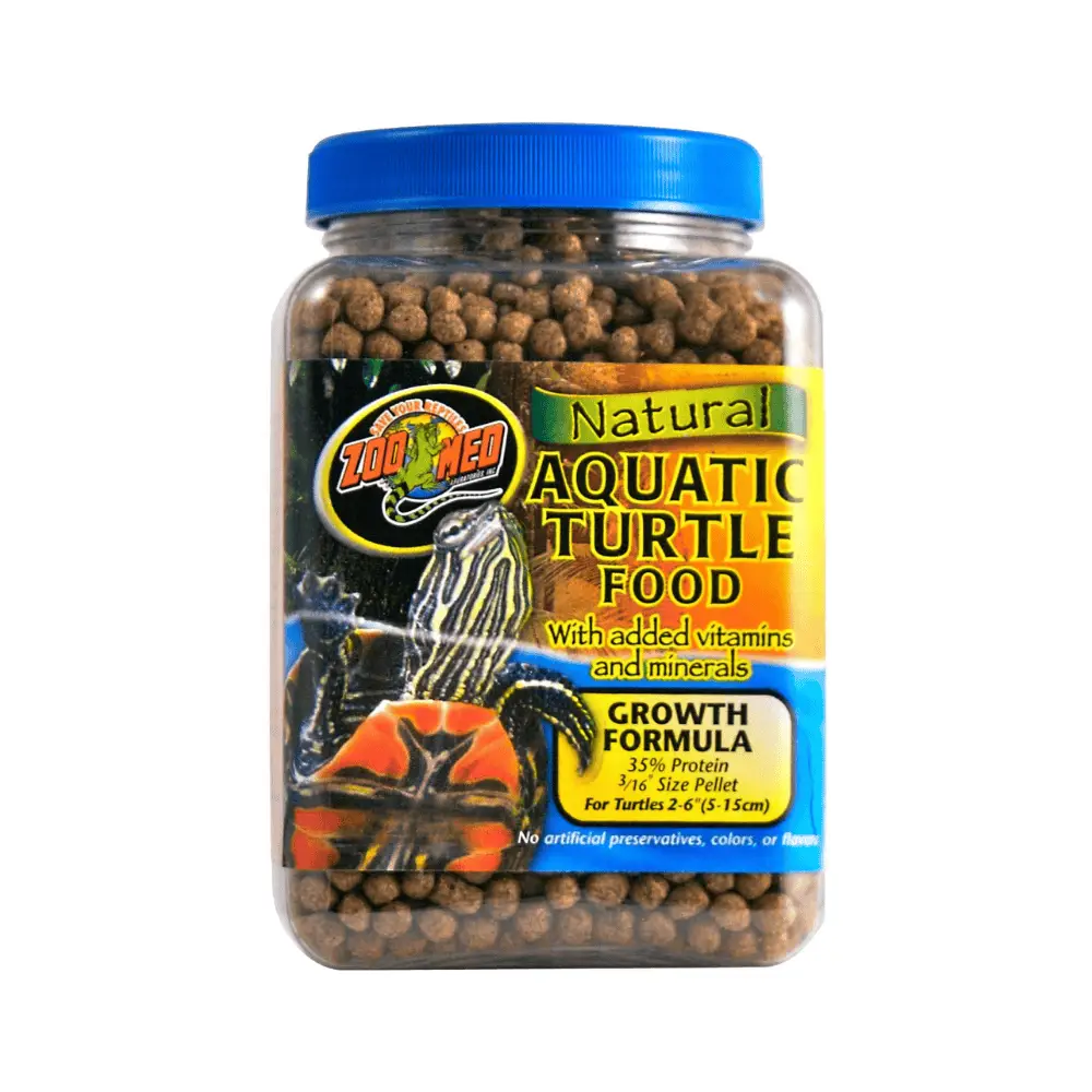 Zoo Med Alimento Natural Completo para Tortuga Acuática en Fase de Crecimiento