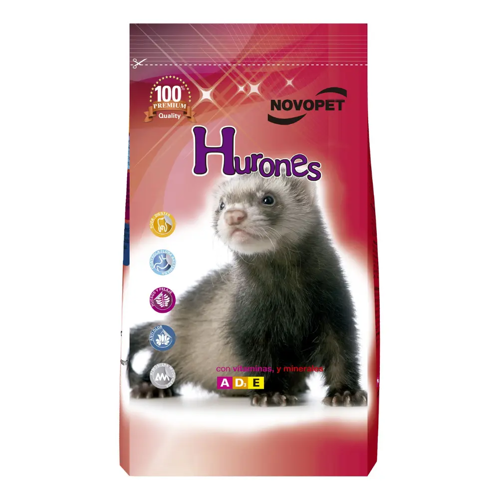 Alimento Hurones 700 g Novopet
