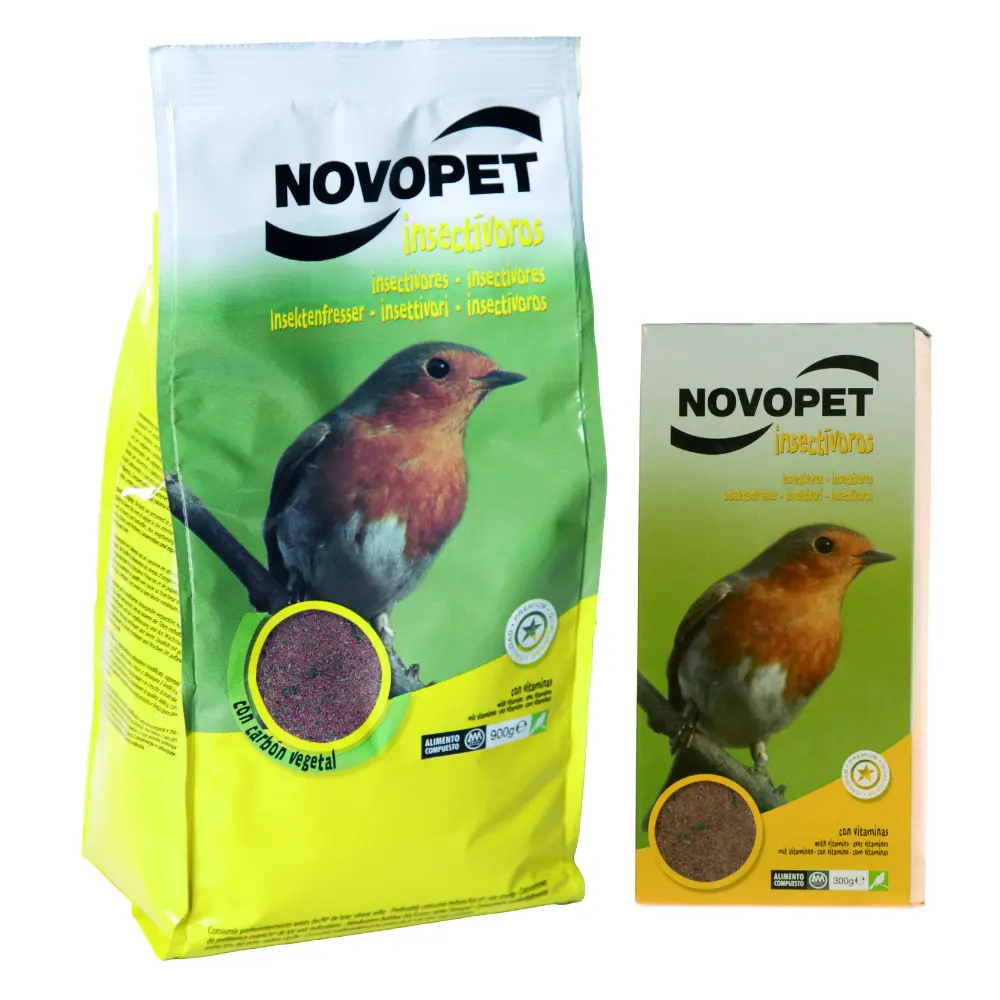Alimento Insectivoros 300 g Novopet