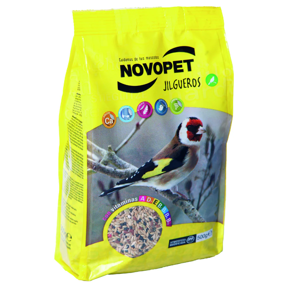 Alimento Jilgueros 500 g Novopet