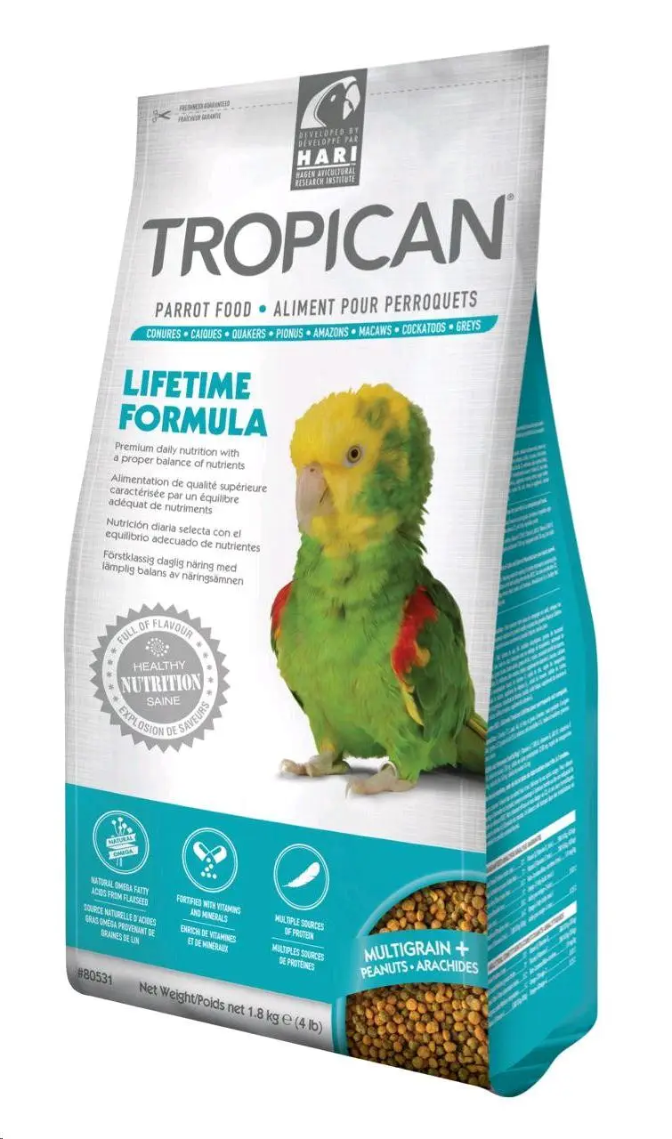 Alimento para Loros Tropican Mantenimiento Lifetime Fórmula - Image 2