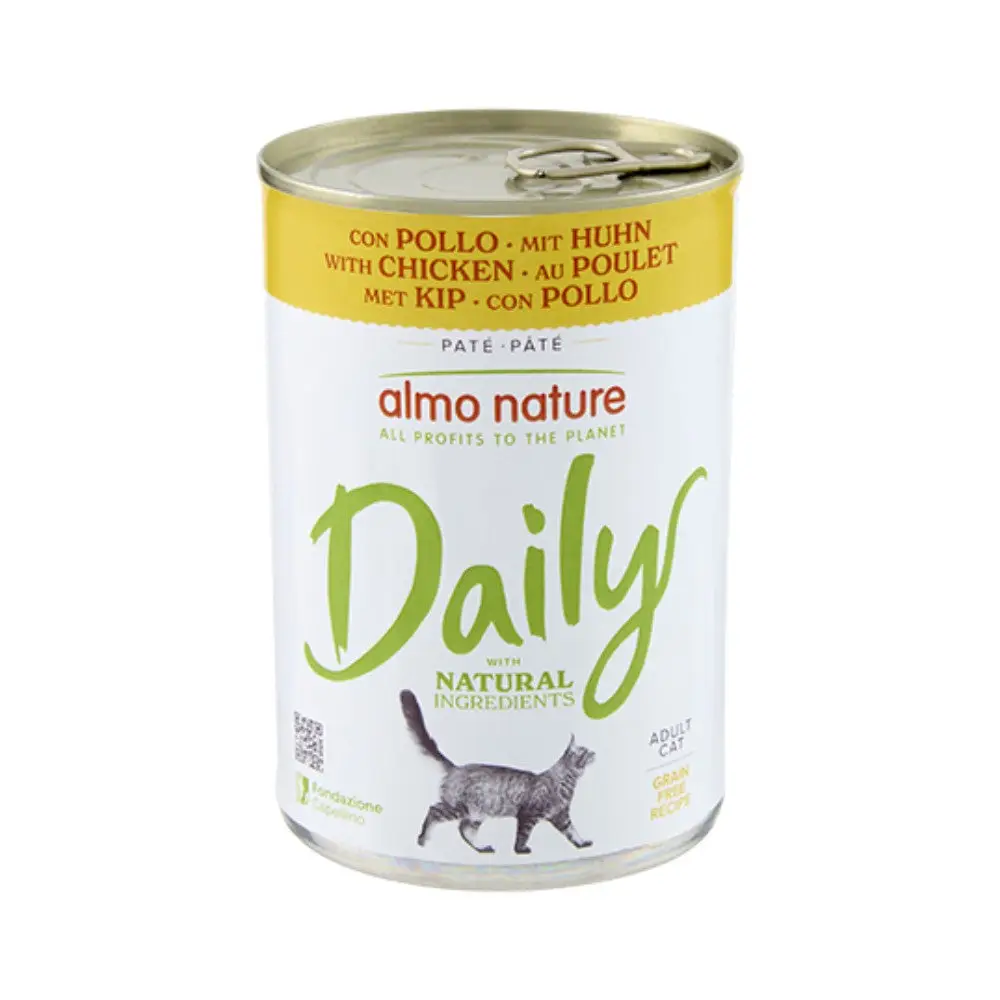 Almo Nature Cat Daily Grain Free Lata 400 g | Comida Húmeda para Gatos - Image 6