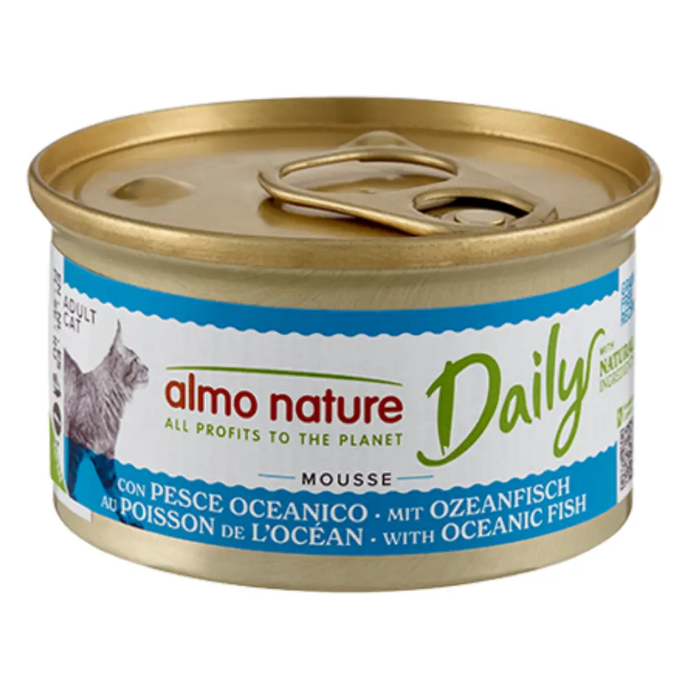 Almo Nature Daily Cat Menú Comida Húmeda para Gatos en Lata 85 g