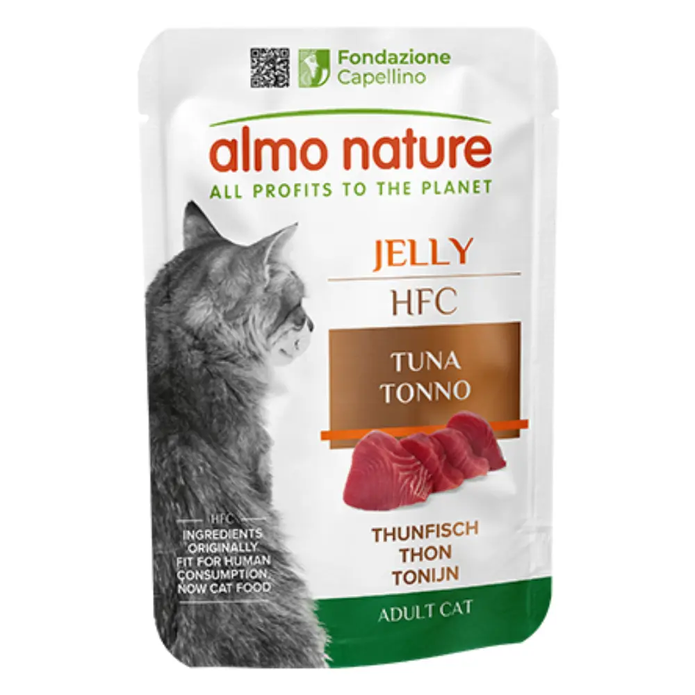 Almo Nature Cat Hfc Pouche Jelly 55 g Atún