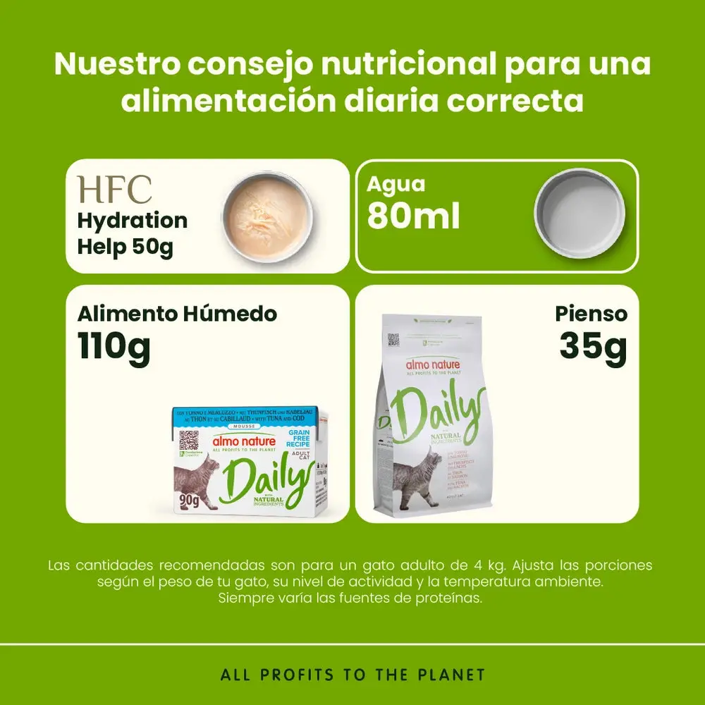 Almo Nature Daily Atún y Bacalao Brick Comida Húmeda para Gatos - Image 5