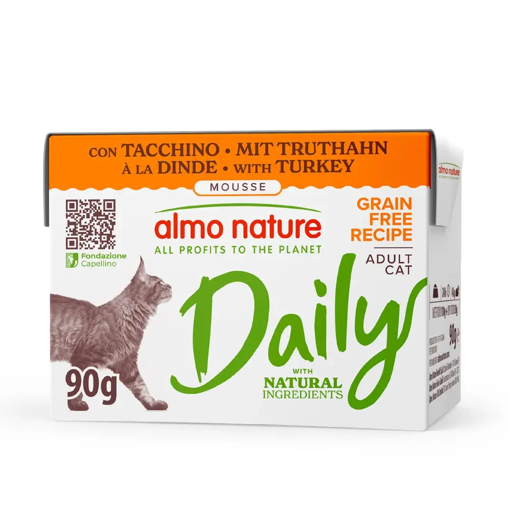 Almo Nature Daily Pavo Brick Comida Húmeda para Gatos