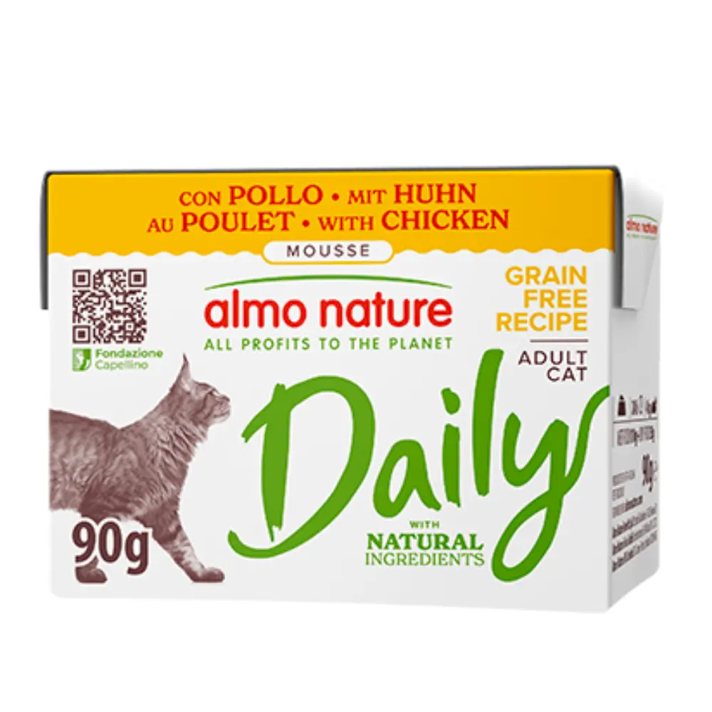 Almo Nature Daily Pollo Brick Comida Húmeda para Gatos