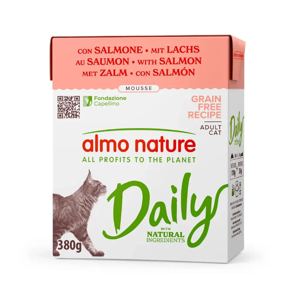 Almo Nature Daily Salmón Brick Comida Húmeda para Gatos - Image 2