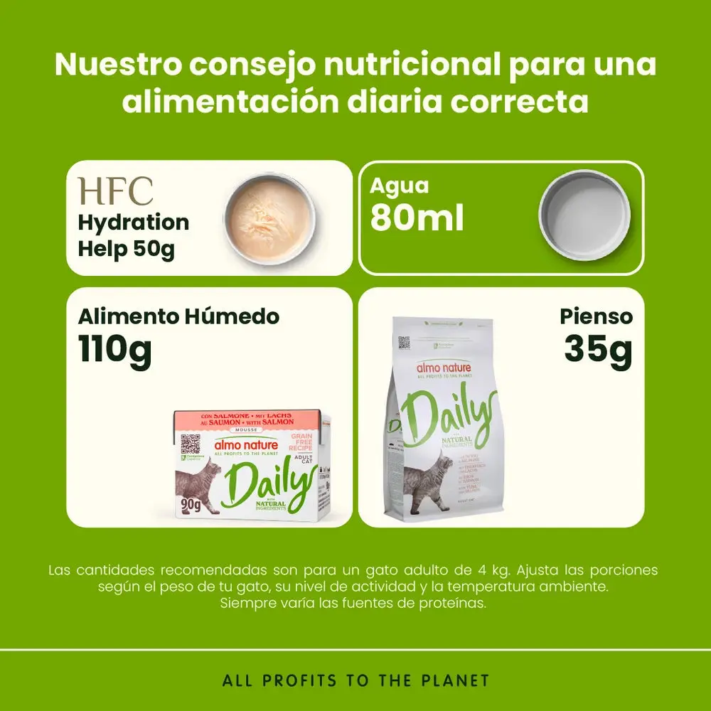 Almo Nature Daily Salmón Brick Comida Húmeda para Gatos - Image 4