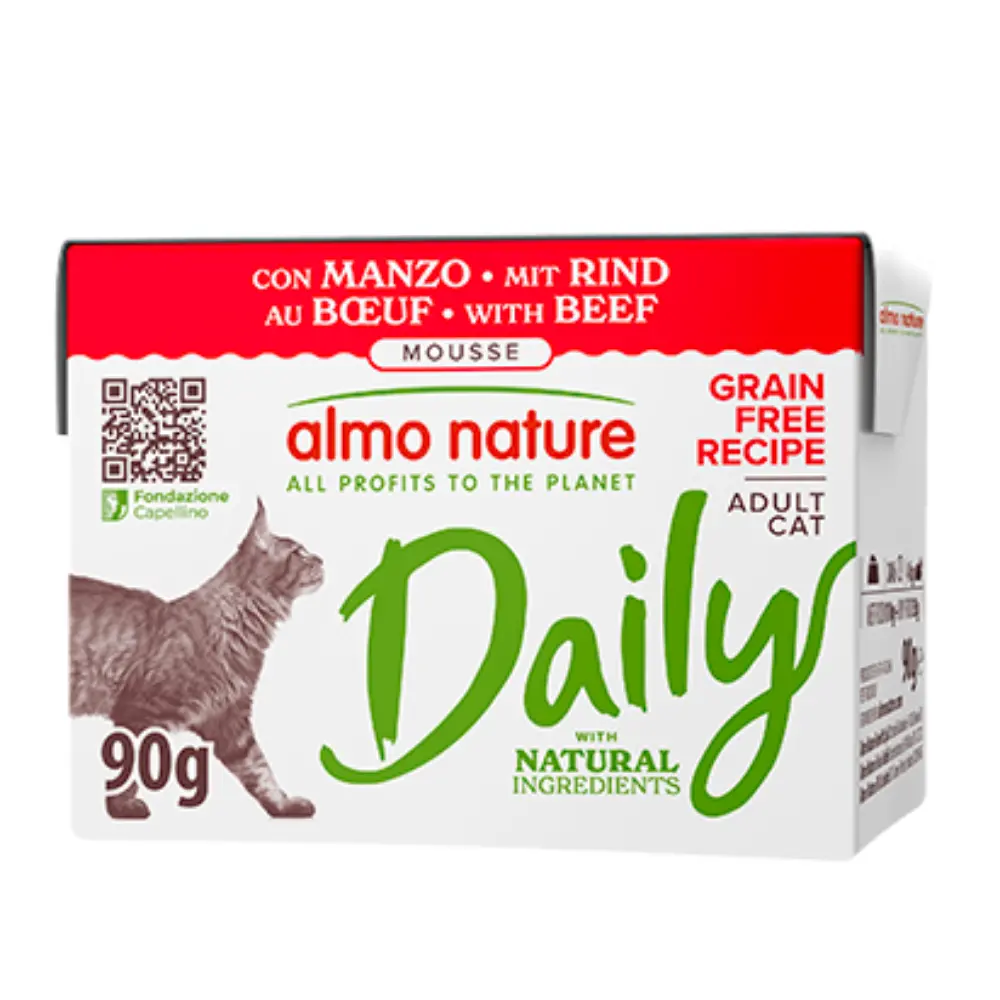 Almo Nature Daily Ternera Brick Comida Húmeda para Gatos