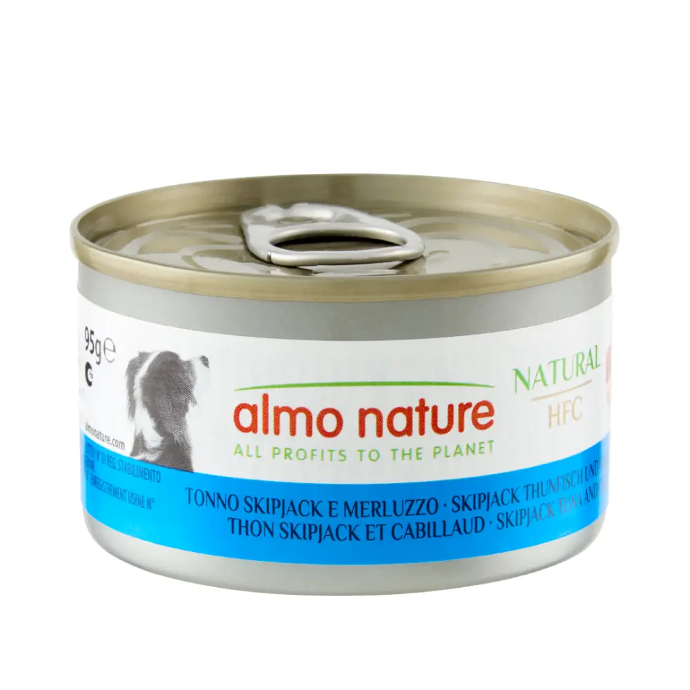 Almo Nature Dog húmedo Hfc 95 g Atún Skipjack