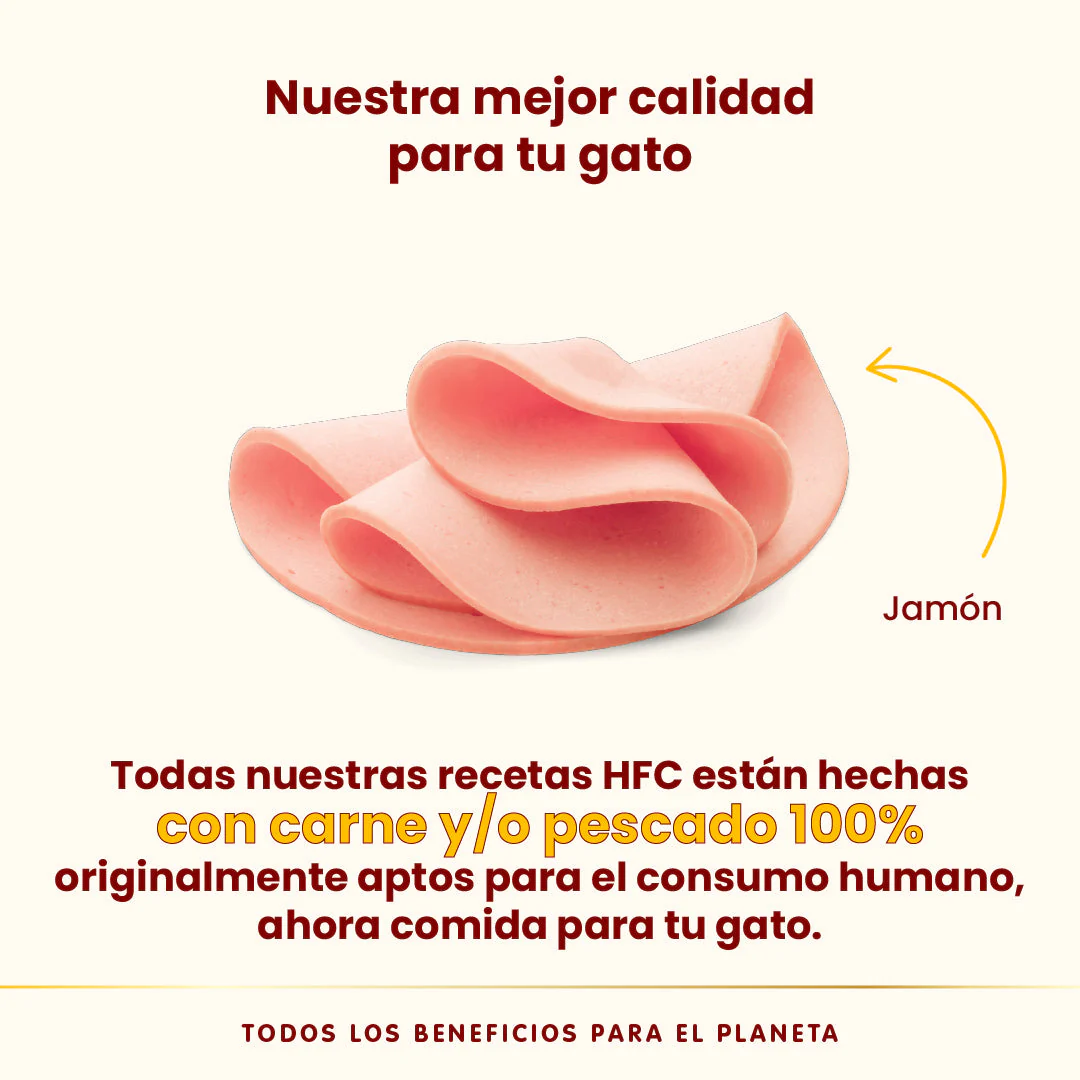 Almo Nature HFC Complete Sterilized Jamón Tarrina Comida Húmeda para Gatos - Image 2