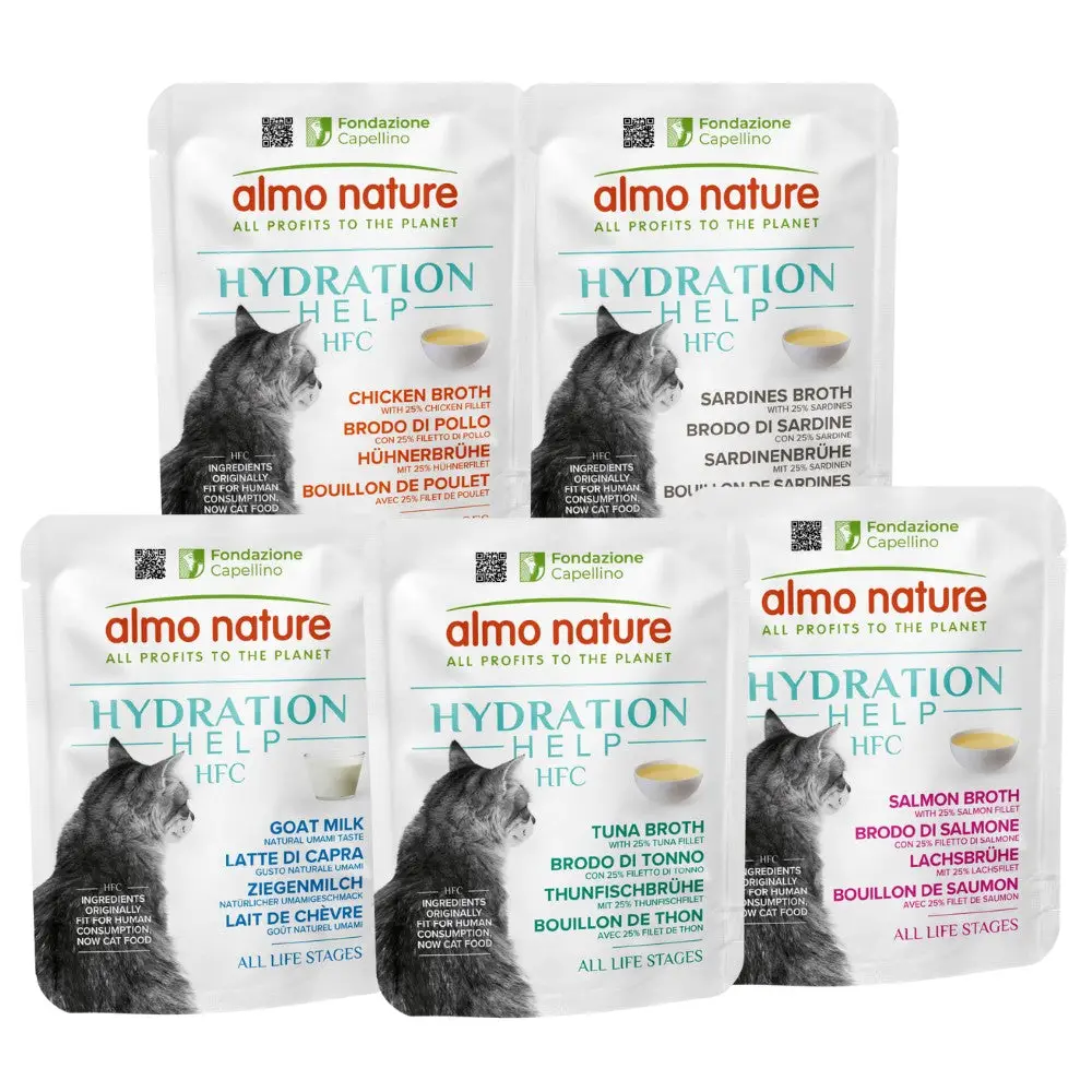 Almo Nature HFC Hydration Help 50 g Caldo para Gatos