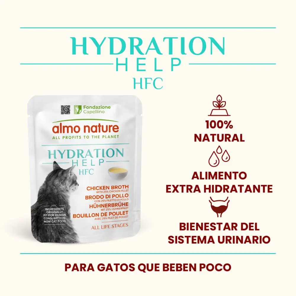 Almo Nature HFC Hydration Help 50 g Caldo para Gatos - Image 3