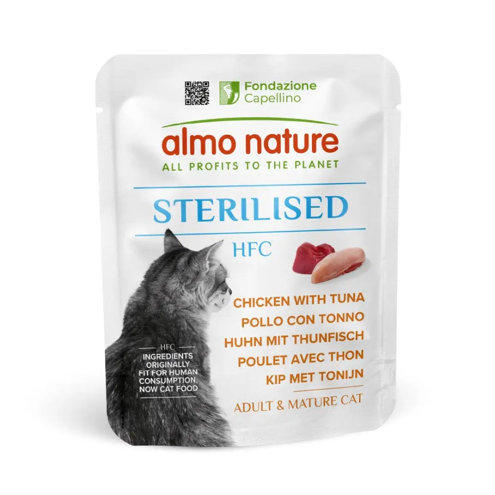 Almo Nature HFC Sterilised 50 g Comida Húmeda para Gatos - Image 4