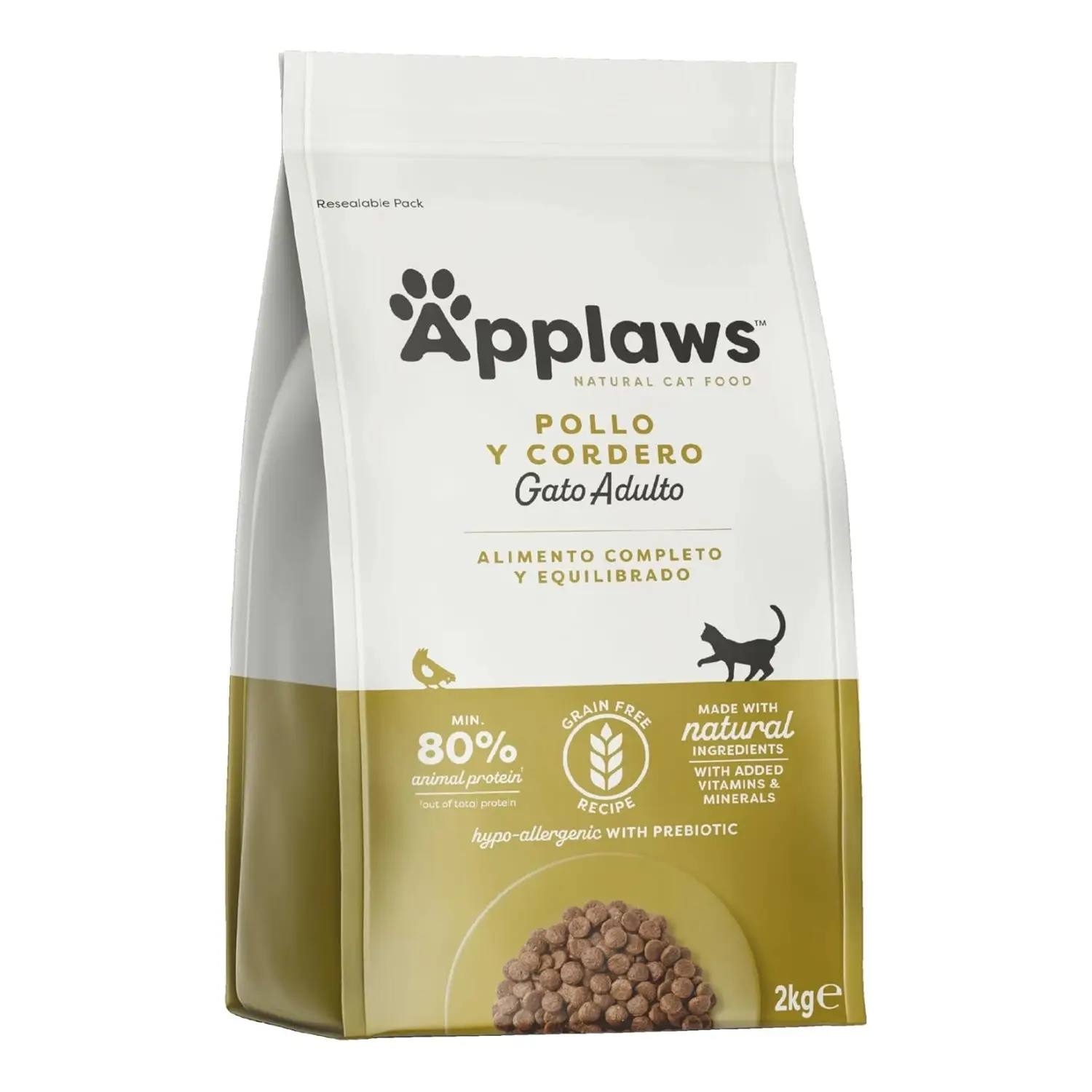 Applaws Cat Dry Pollo y Cordero 2 kg
