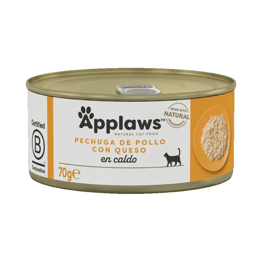 Applaws Cat Pollo con Queso Lata 70 g