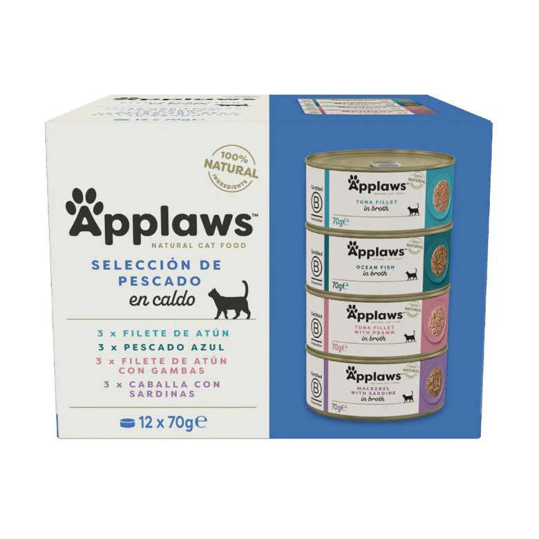 Applaws Pack 12 uds Comida Húmeda Lata para Gatos - Image 2