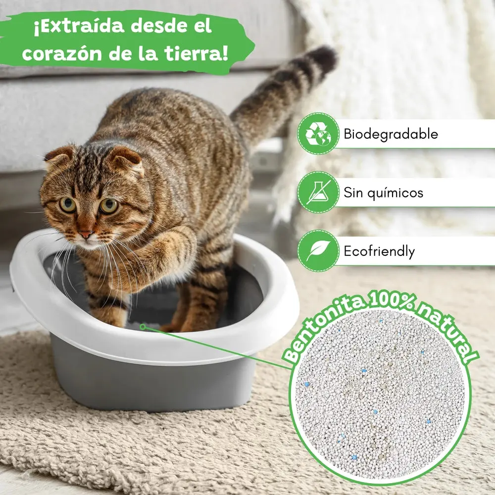 Arena Aglomerante para Gatos Aloe Vera 10L Catter Litter - Image 3