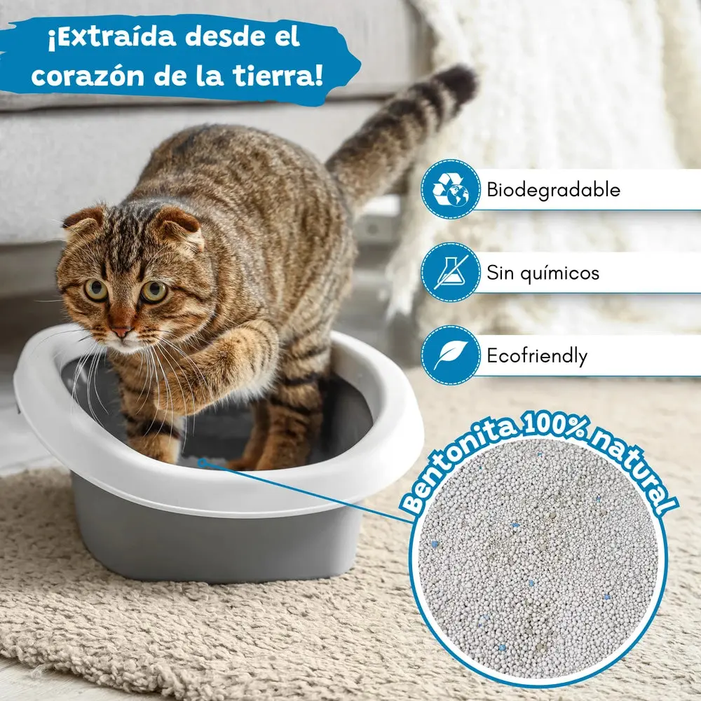Arena Aglomerante para Gatos Efecto Carbón Activo Catter Litter - Image 3