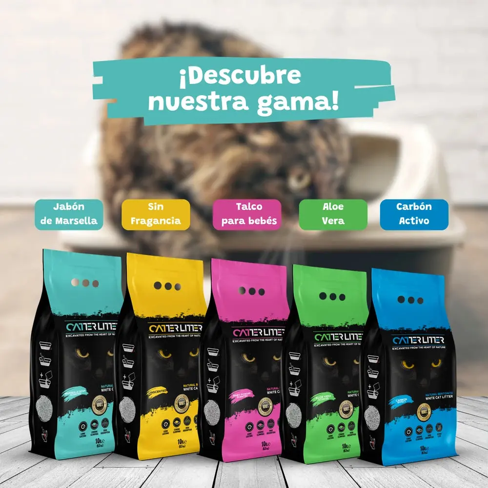 Arena Aglomerante para Gatos Marsella 10L Catter Litter - Image 4
