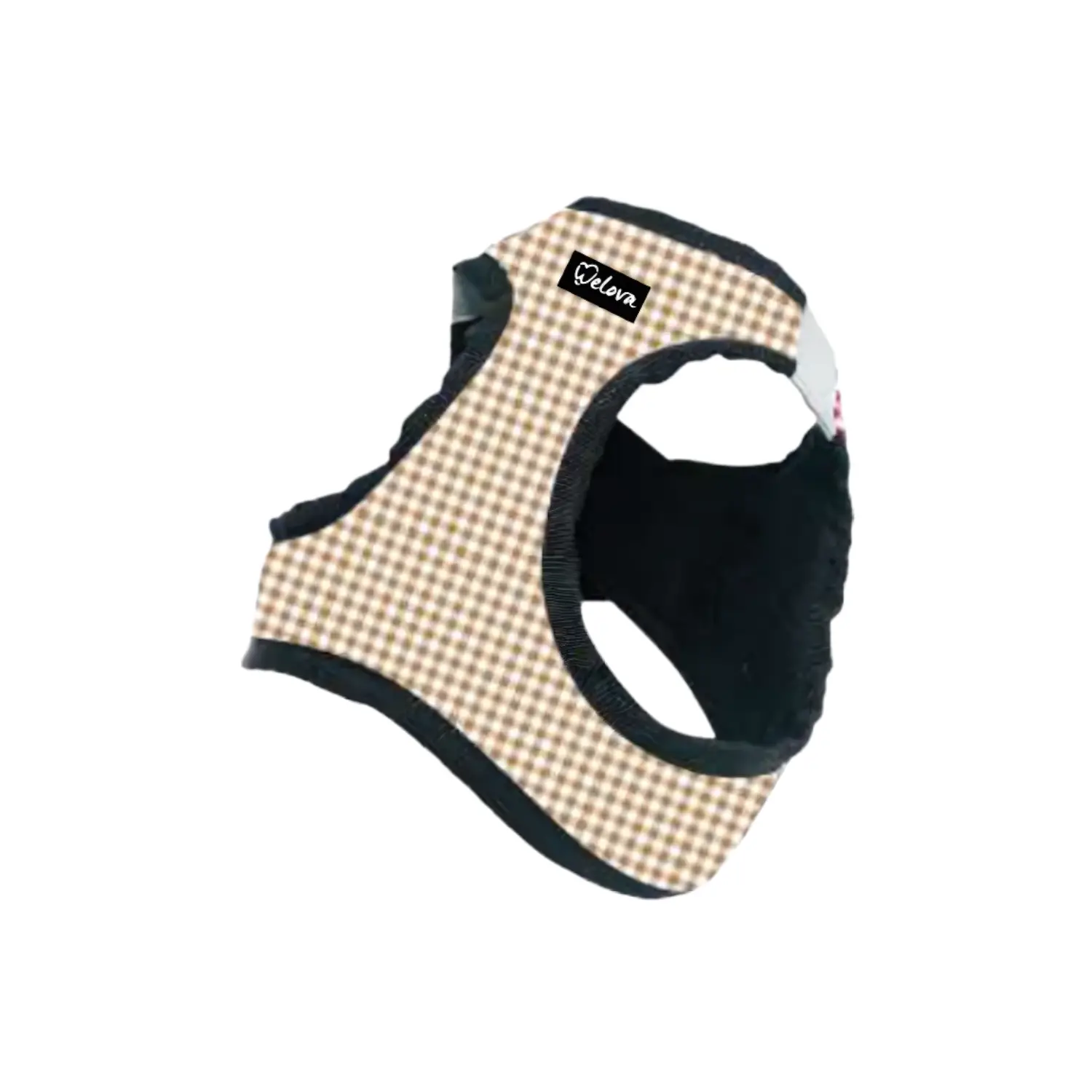 Welova Arnés Confort Acolchado Estampado de Cuadros para Perros - Image 3